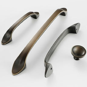 Modern Luxe Solid Copper Kitchen Cabinet Handles