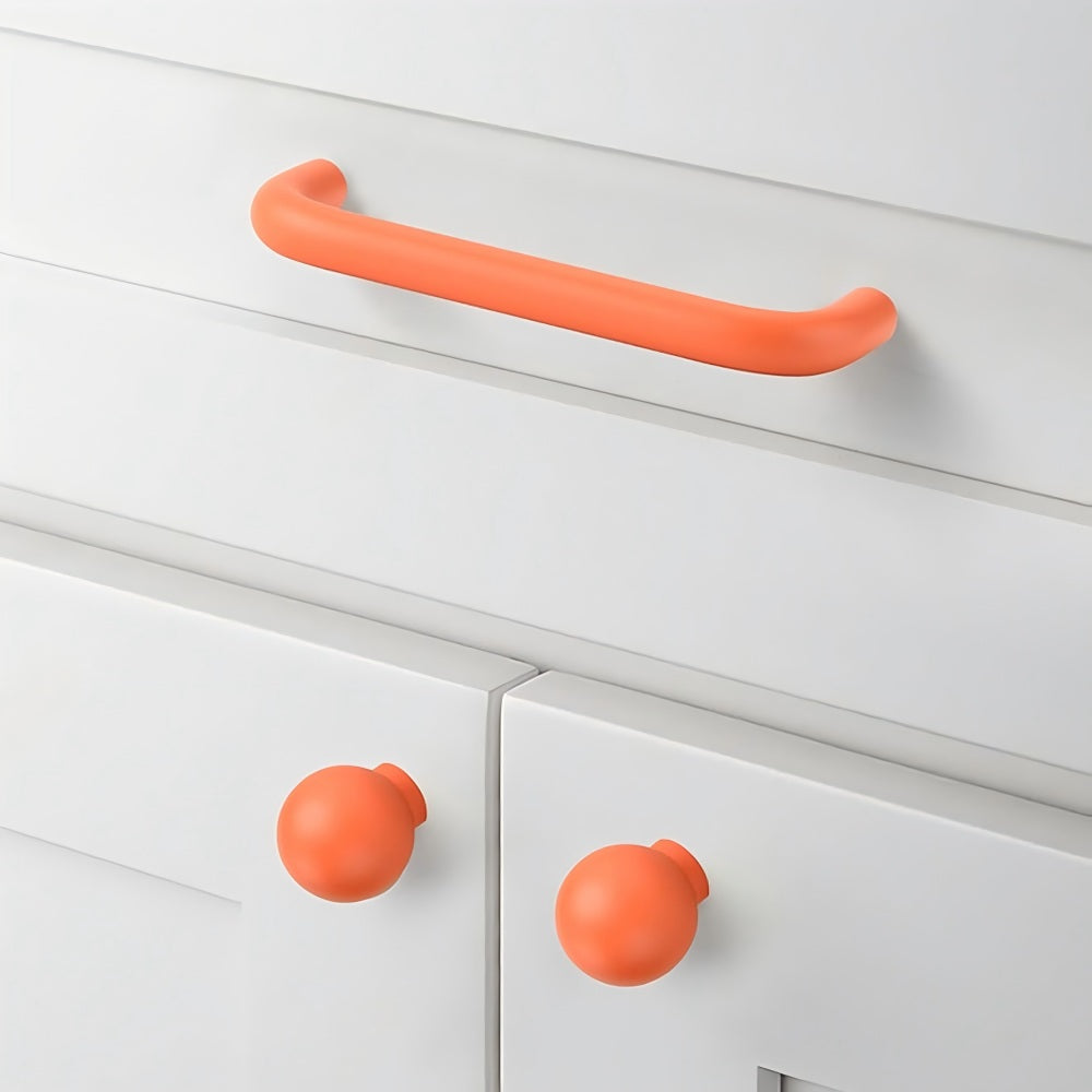 Colourful Large Wardrobe Drawer Door Handles
