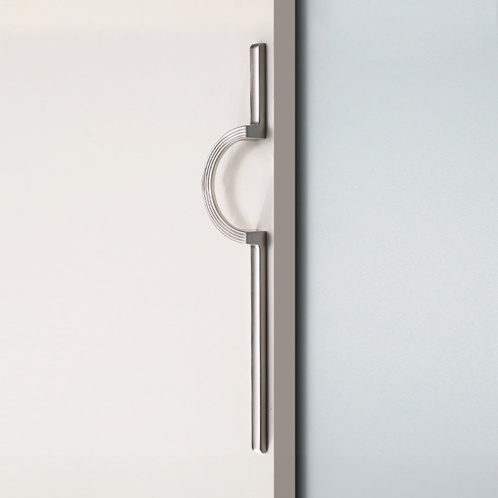 Modern Simple Semicircular Long Cabinet Door Handle