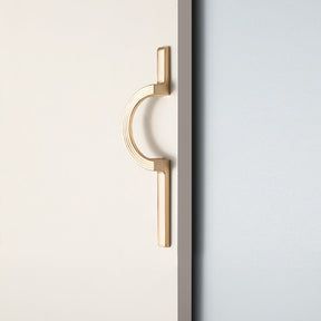 Modern Simple Semicircular Long Cabinet Door Handle