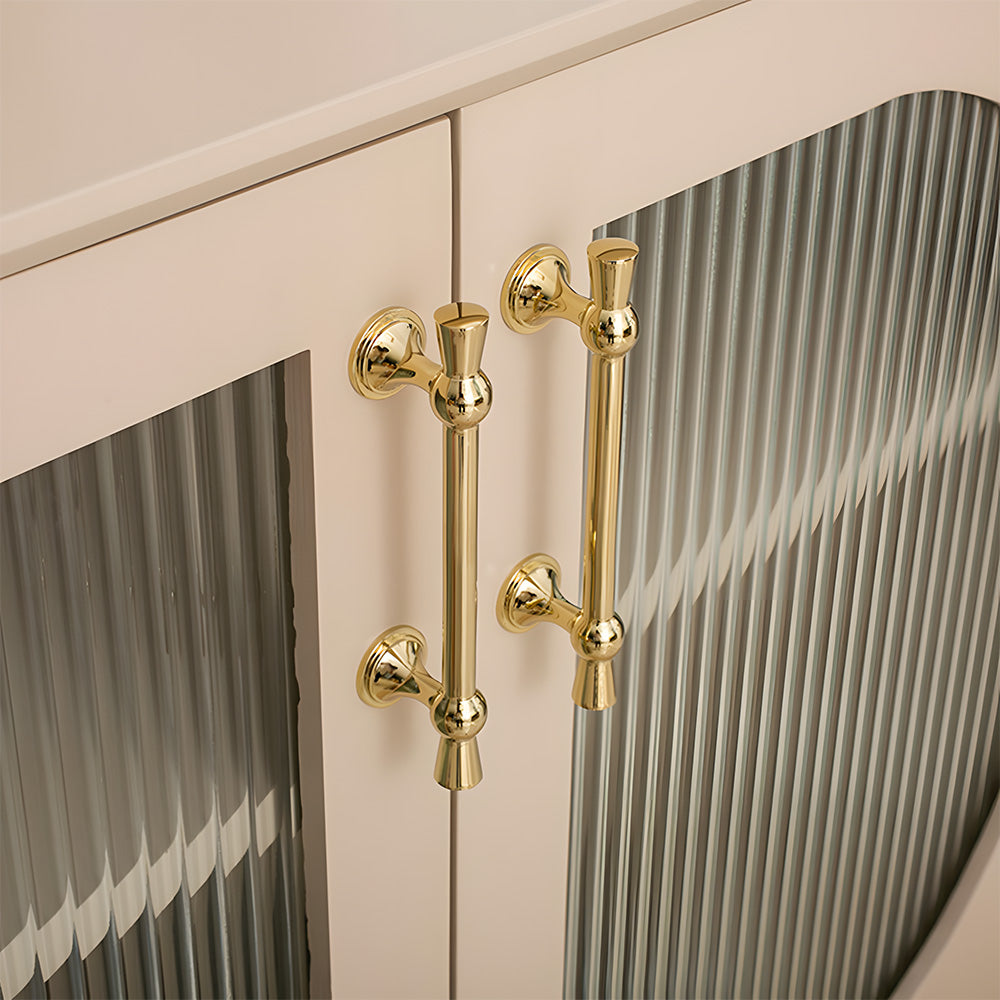 Modern Gold Brass Cabinet Pulls and Handles