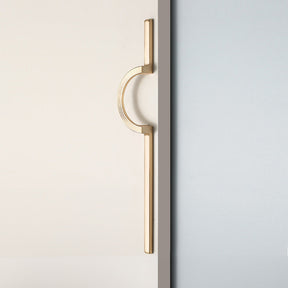 Modern Simple Semicircular Long Cabinet Door Handle