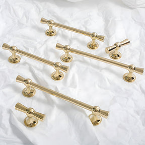 Modern Gold Brass Cabinet Pulls and Handles
