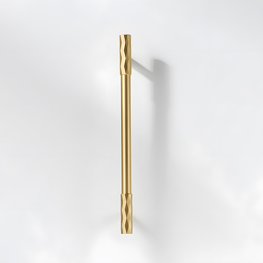 Retro Art Deco Solid Brass Cabinet Handles