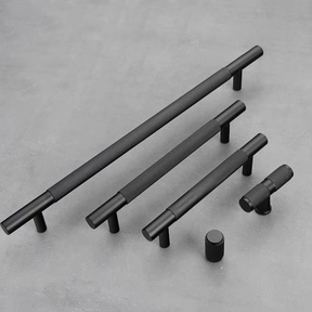 Aluminum Alloy Cabinet Doors Knurled Handles