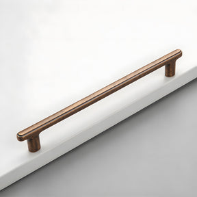 Modern Zinc Alloy T Bar Knobs & Grooved Bar Cabinet Pulls