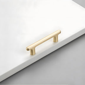 Modern Zinc Alloy T Bar Knobs & Grooved Bar Cabinet Pulls