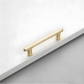 Modern Zinc Alloy T Bar Knobs & Grooved Bar Cabinet Pulls