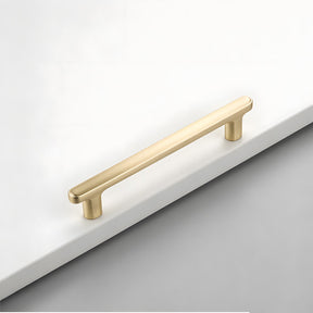 Modern Zinc Alloy T Bar Knobs & Grooved Bar Cabinet Pulls
