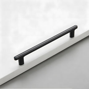 Modern Zinc Alloy T Bar Knobs & Grooved Bar Cabinet Pulls