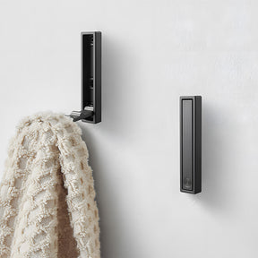 Invisible Foldable Coat Multi-Functional Single Hook For Bathroom