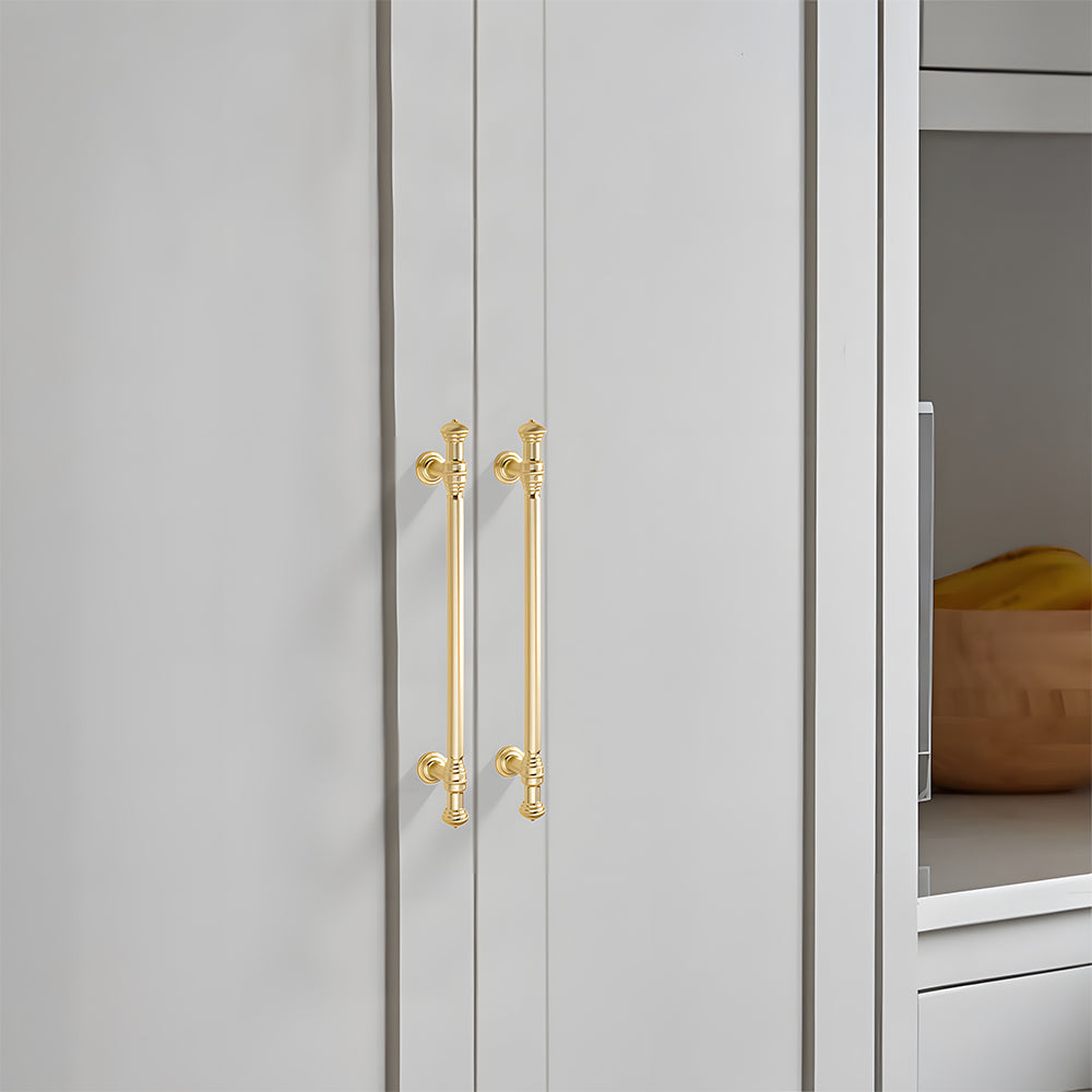 Luxury French Gold Wardrobe Door Cabinet Drawer Handles