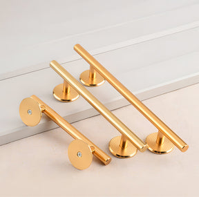 Simple Cabinet Handle with Round Base and Round Handle