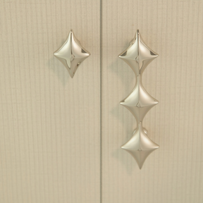 Antique Bronze Star Solid Brass Kitchen Cupboard Handles & Knobs