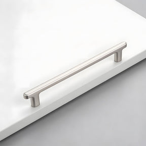 Modern Zinc Alloy T Bar Knobs & Grooved Bar Cabinet Pulls