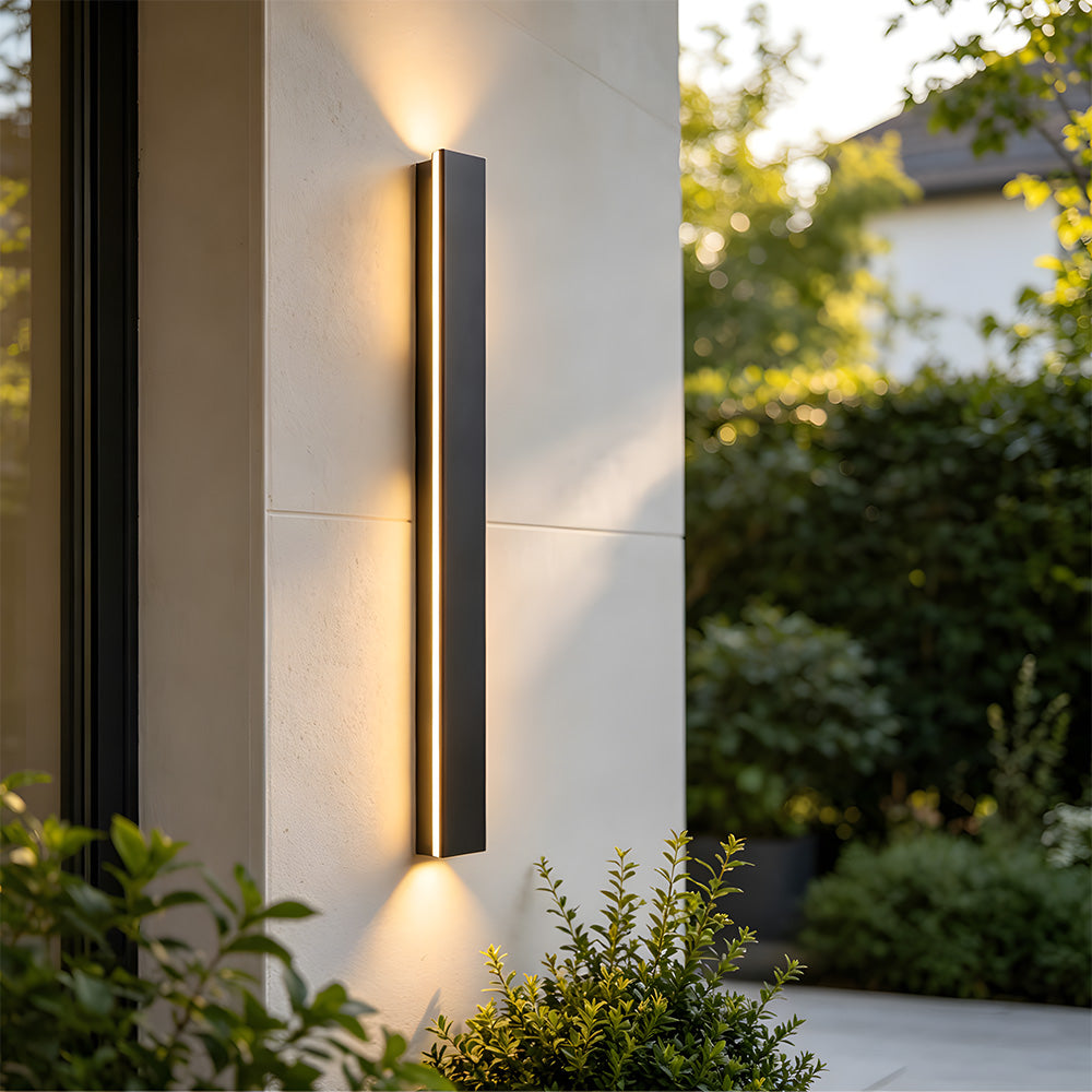 Modern IP64 Waterproof LED Strip Outdoor Long Wall Light