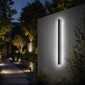 Modern IP64 Waterproof LED Strip Outdoor Long Wall Light