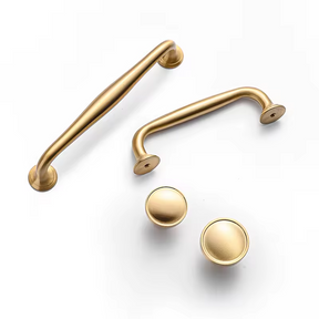 Modern Simple Brass Wardrobe Handle