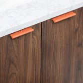 Modern Colorful Long Cabinet Edge Finger Pulls For Kitchen