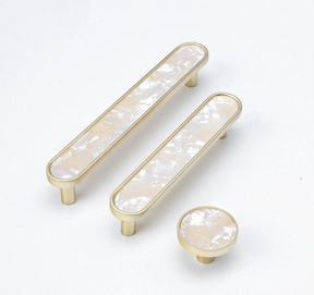 Luxury Natural Shell Drawer Cabinet Handles