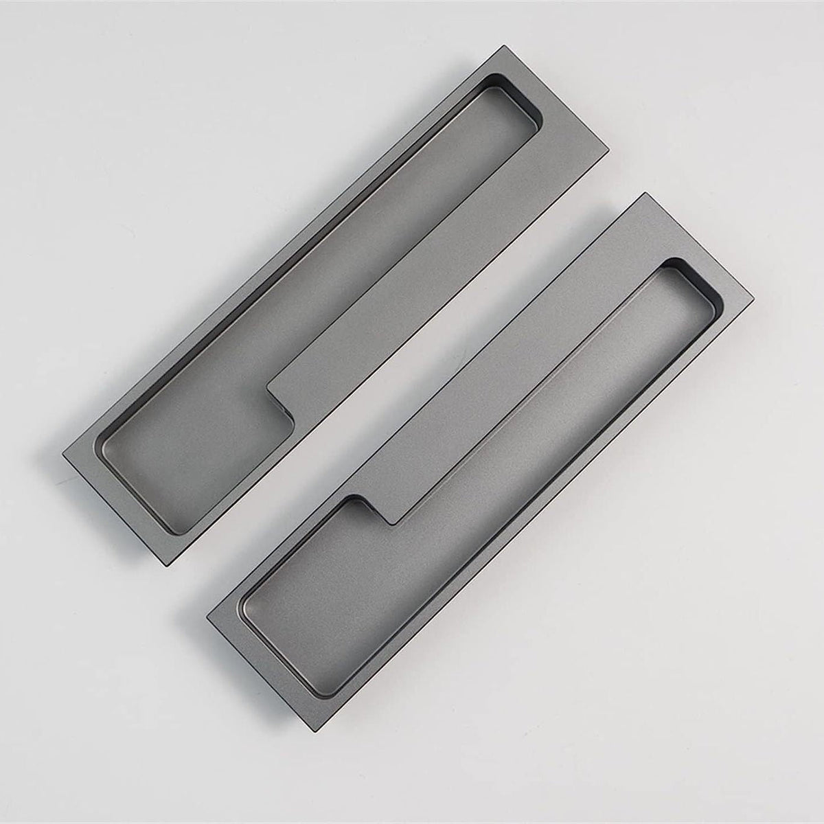 Unique Aluminum Recessed Concealed Cabinet Handles