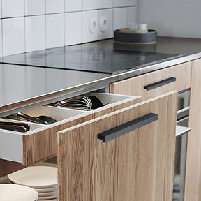 Modern L Type Solid Brass Cupboard Pulls