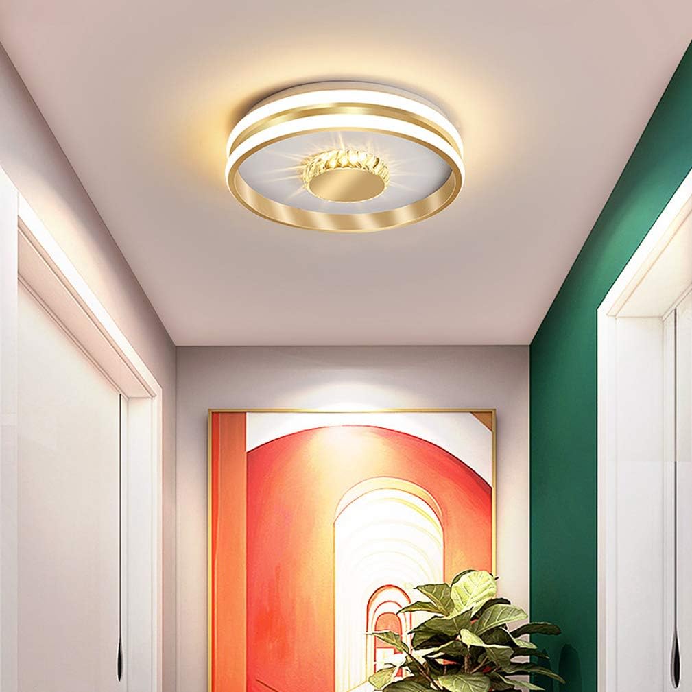 Hallway Crystal LED Ceiling Lighting