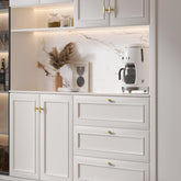 1 Pack Solid Brushed Satin Square Bar Pull Handles