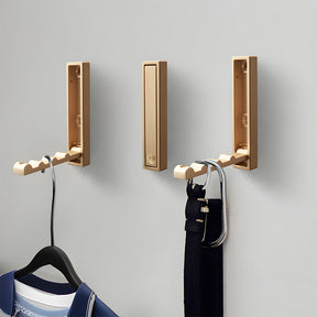 Invisible Foldable Coat Multi-Functional Single Hook For Bathroom