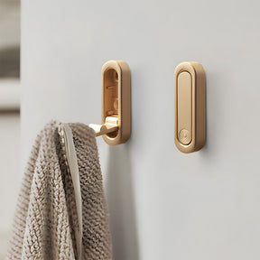 Invisible Foldable Coat Multi-Functional Single Hook For Bathroom