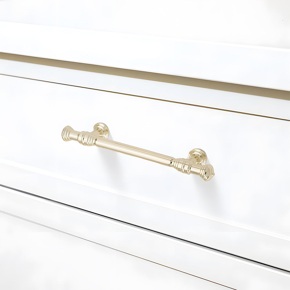 Luxury French Gold Wardrobe Door Cabinet Drawer Handles