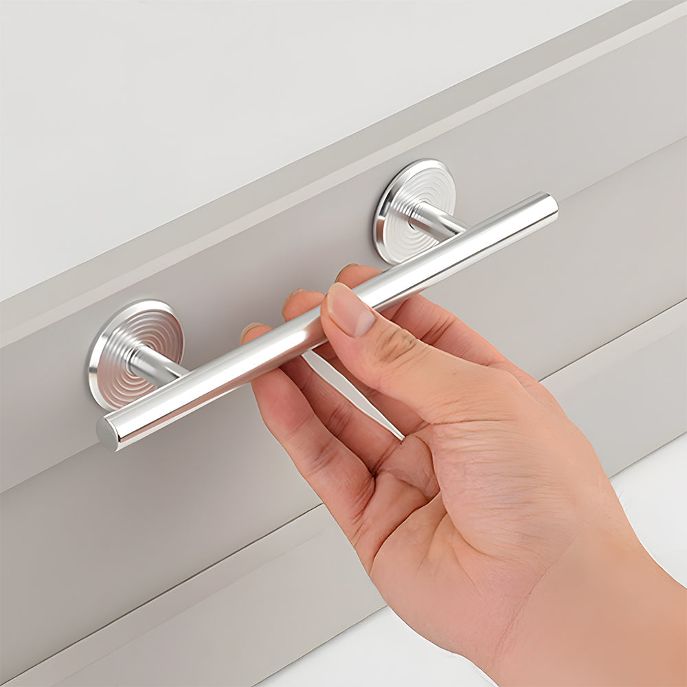 Simple Cabinet Handle with Round Base and Round Handle