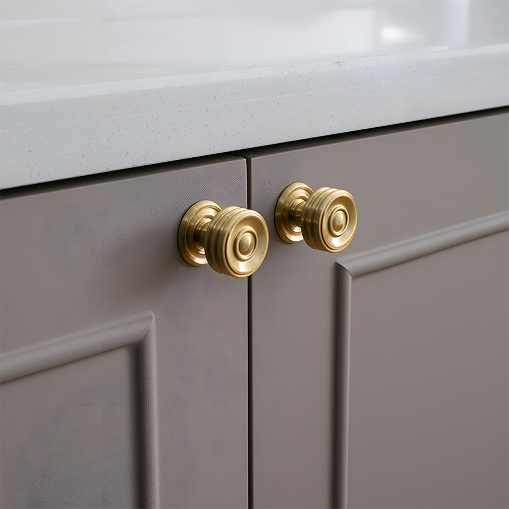 Luxury Brass Wardrobe Kitchen Handles And Knobs