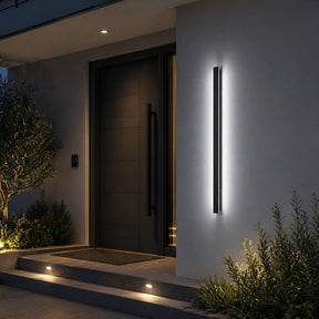 Modern IP64 Waterproof LED Strip Outdoor Long Wall Light