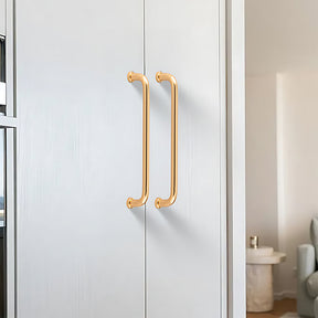 French Minimalist Rounded Arc Cabinet Handles