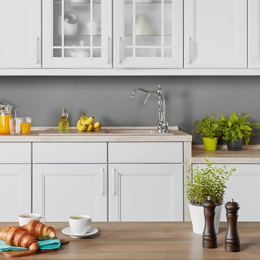 1 Pack Solid Brushed Satin Square Bar Pull Handles