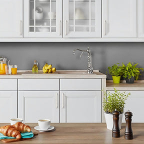 1 Pack Solid Brushed Satin Square Bar Pull Handles