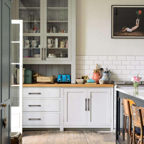 Retro Art Deco Solid Brass Cabinet Handles