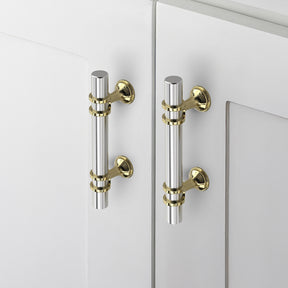 Luxurious Zinc Alloy Bar Drawer Handles