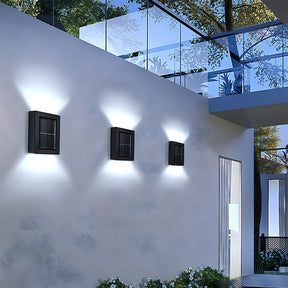 Waterproof Modern Solar Up Down Outdoor Wall Light