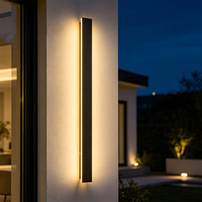 Modern IP64 Waterproof LED Strip Outdoor Long Wall Light