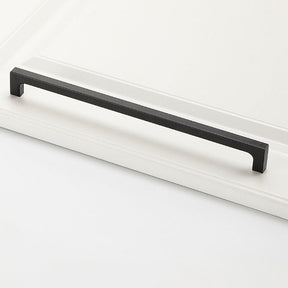 Black Simple Long Cabinet Handles