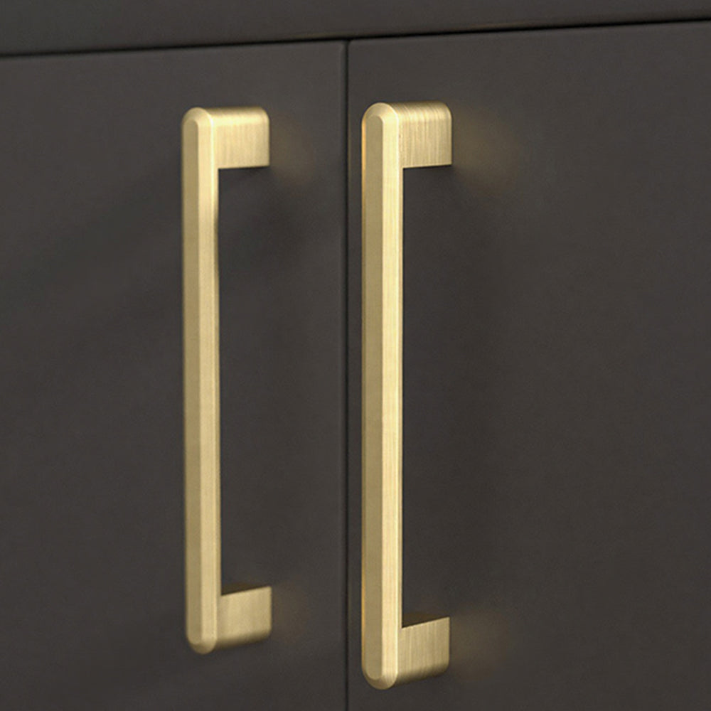 Simple Zinc Alloy Kitchen Cabinet Handles