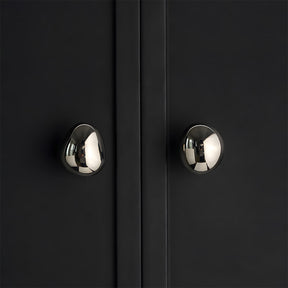 Organic Pebble Brushed Mushroom Cupboard Knobs