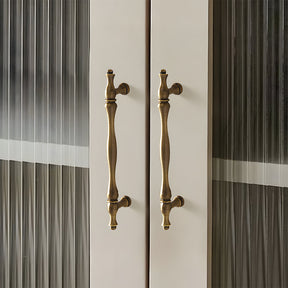 French Style Solid Brass Cabinet Drawer Handles