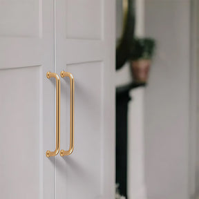 French Minimalist Rounded Arc Cabinet Handles