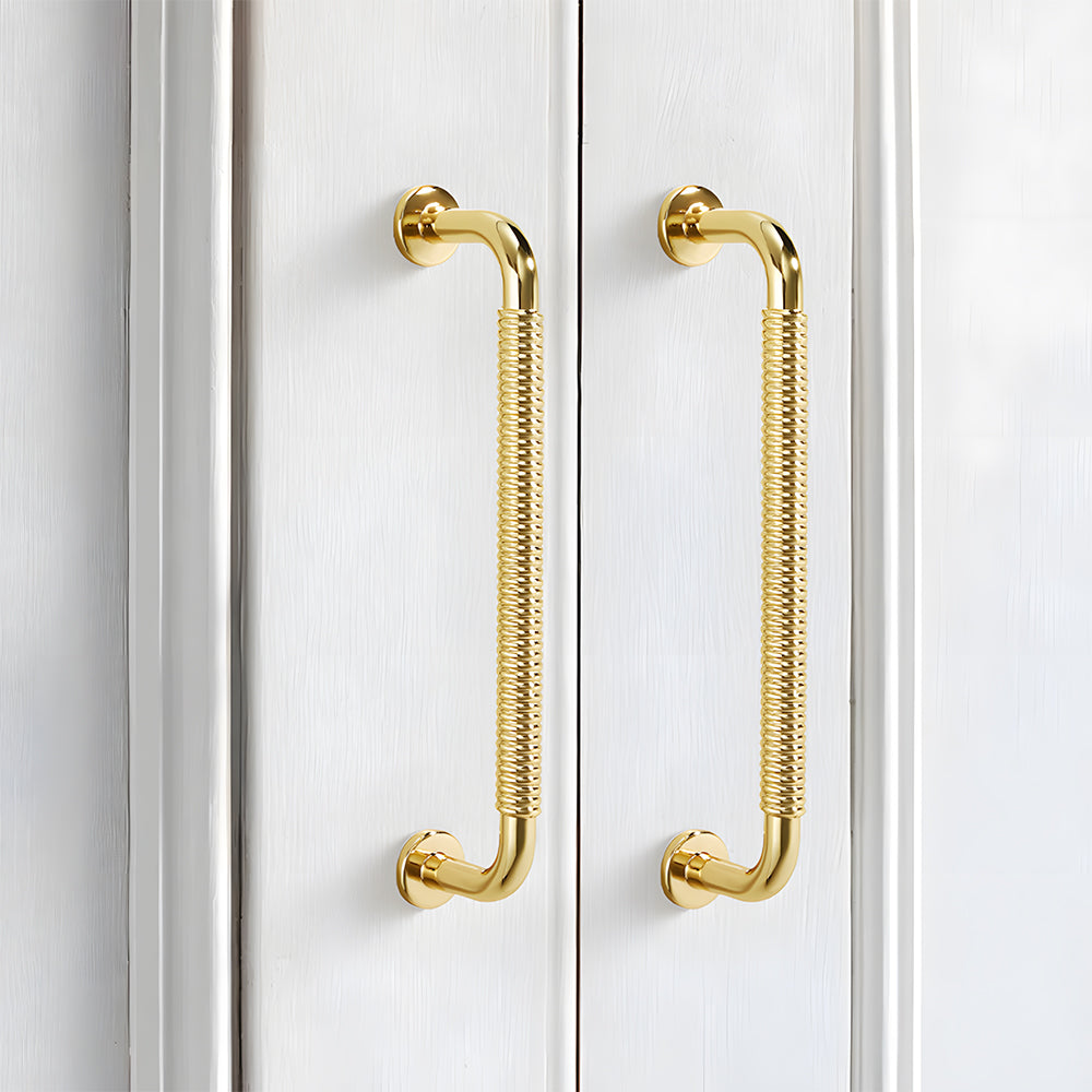 Modern Threaded Wardrobe Kitchen Cabinet Handles