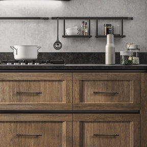 Retro Art Deco Solid Brass Cabinet Handles