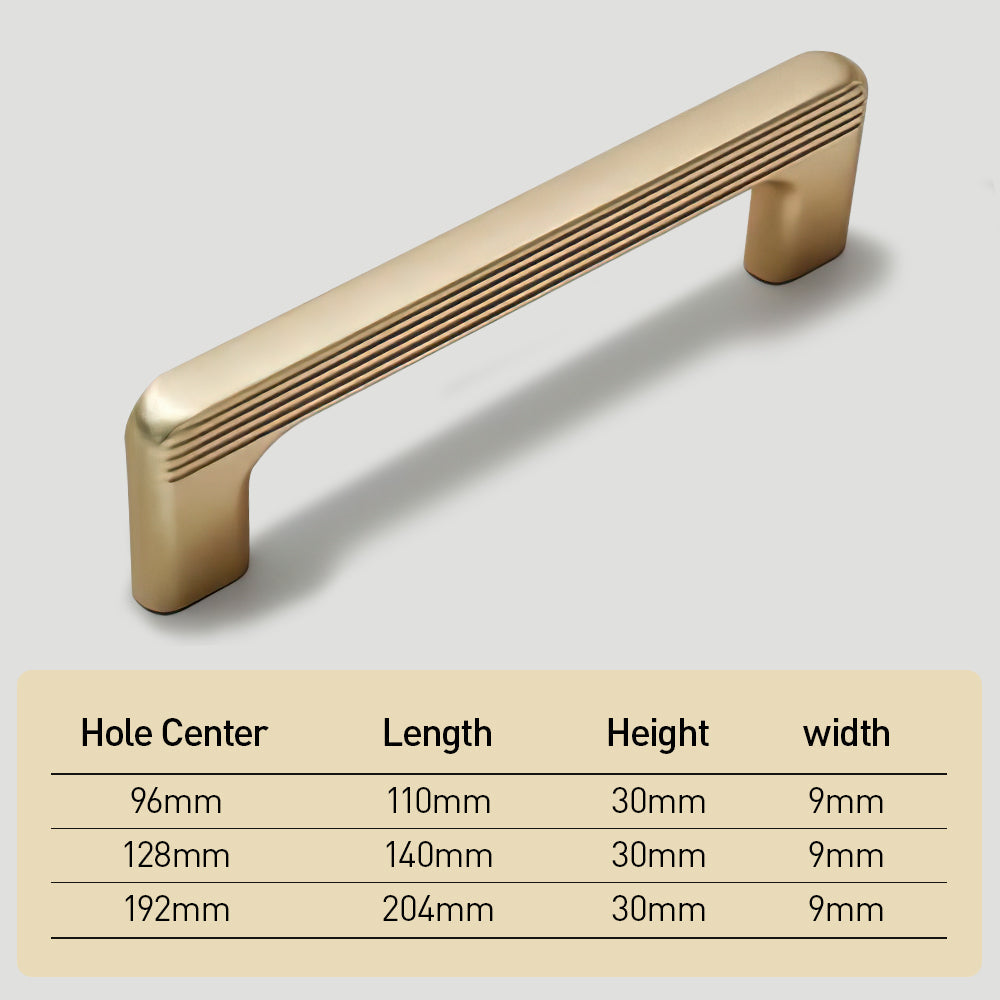 Stylish Zinc Alloy Cabinet Handles For Kitchen