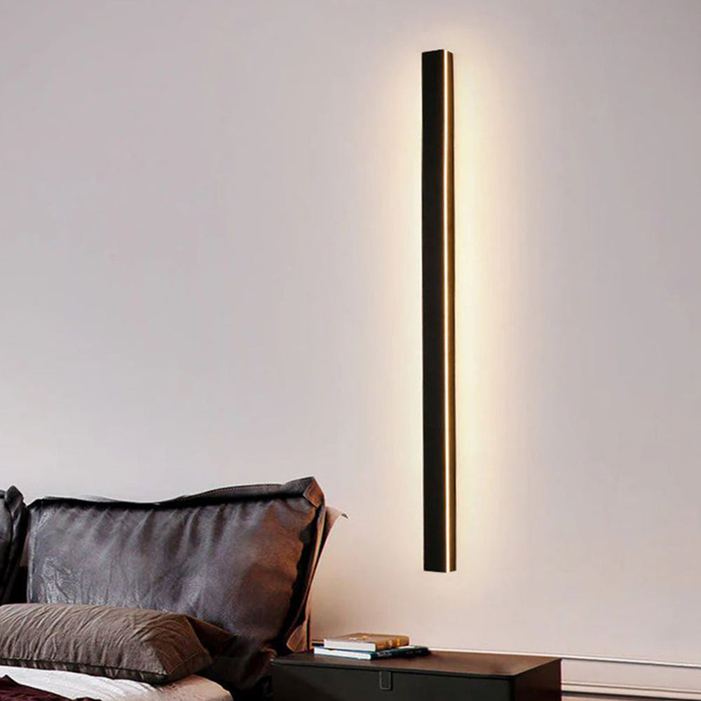 IP65 Industrial Black Long Acrylic LED Outdoor Wall Lights